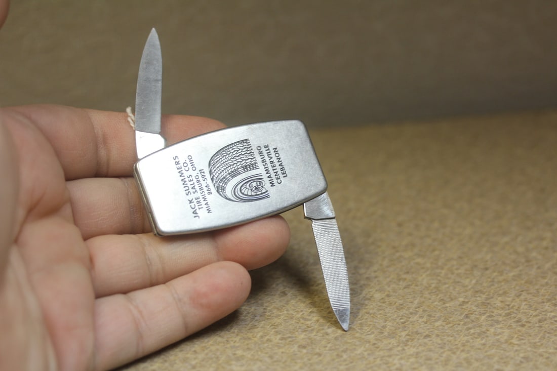 Zippo Money Clip Knife: as shown