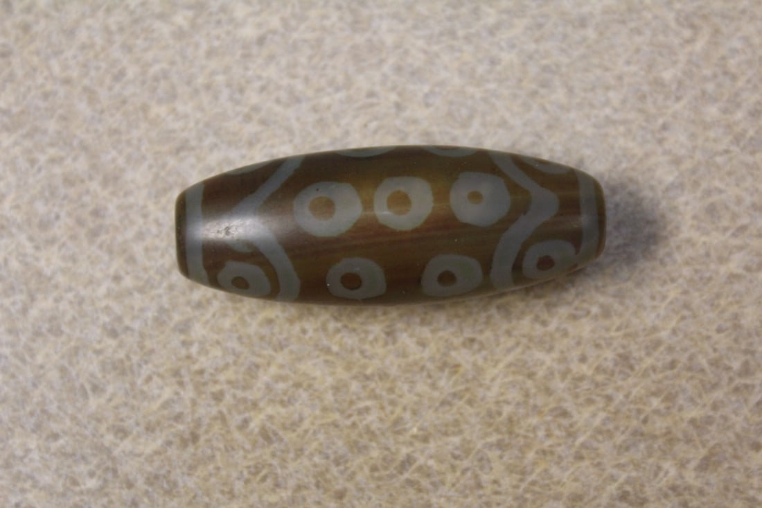 Chinese Agate Dzi Bead - 2