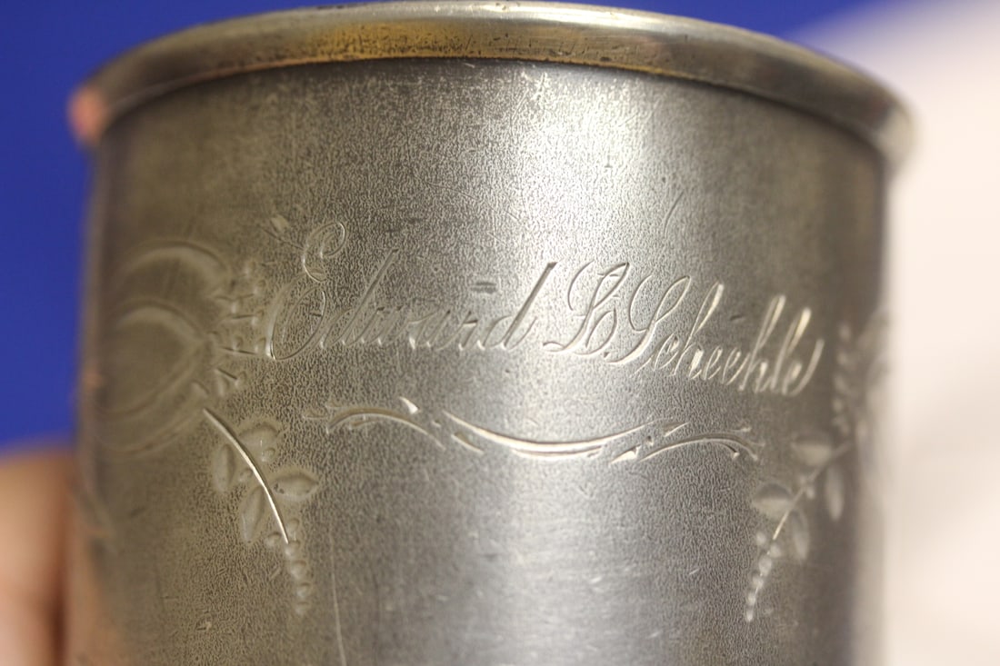 Wilcox Silverplated Etching Cup - 4