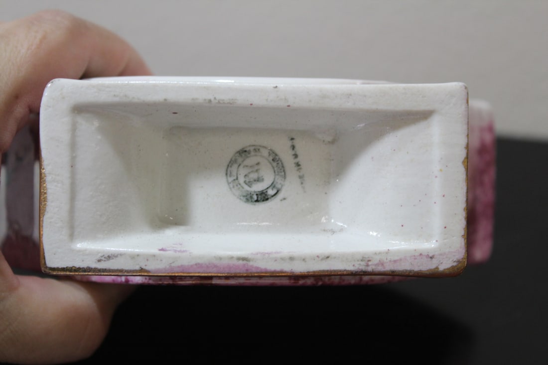 A Ceramic Flower Frog/Vase - 5