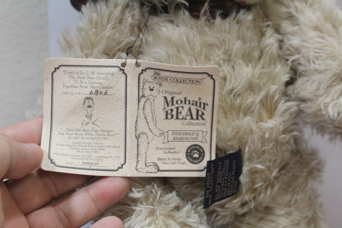 Boyd's Mohair Bear - 4