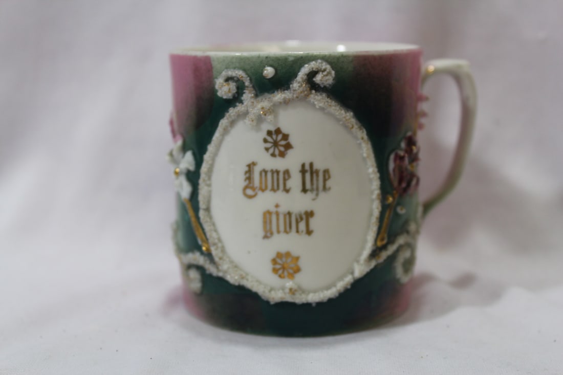 A Mug: 3 1/8" tall