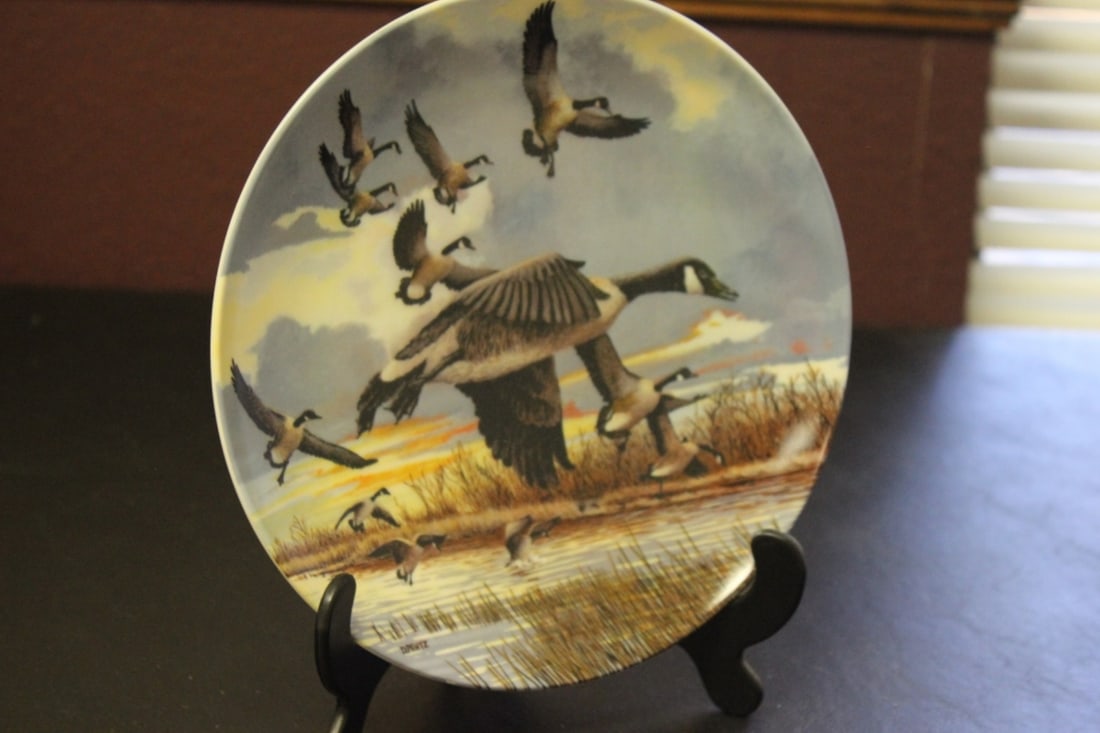 Collector's Plate by Donald Pentz: Boxed with COA - 8 1/2 inches in diameter