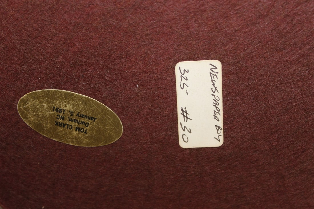 A Signed Tom Clark Newspaper Boy - 10