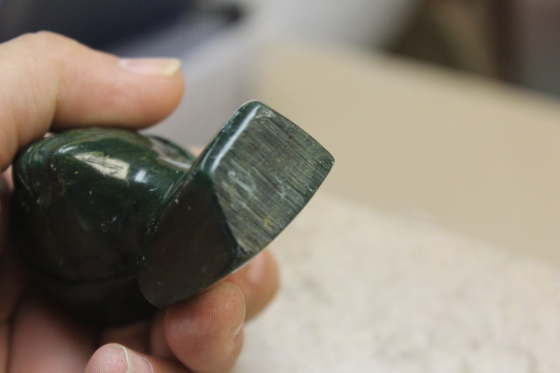 Jade or Hardstone Small Bust - 3