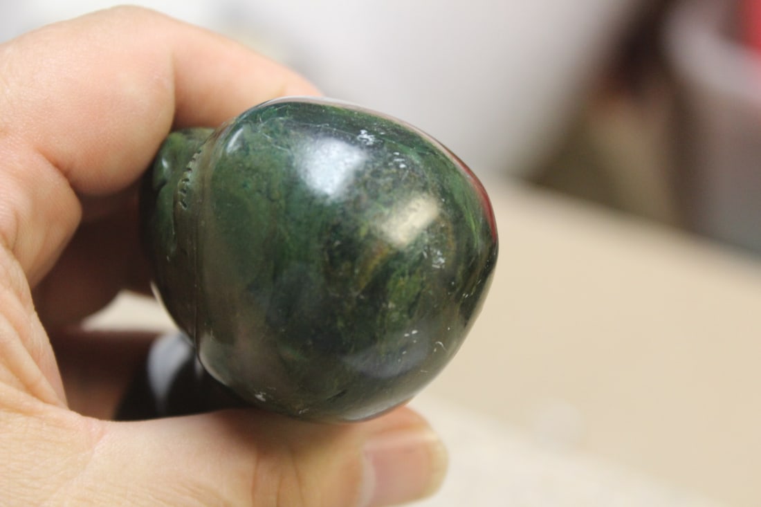 Jade or Hardstone Small Bust - 5