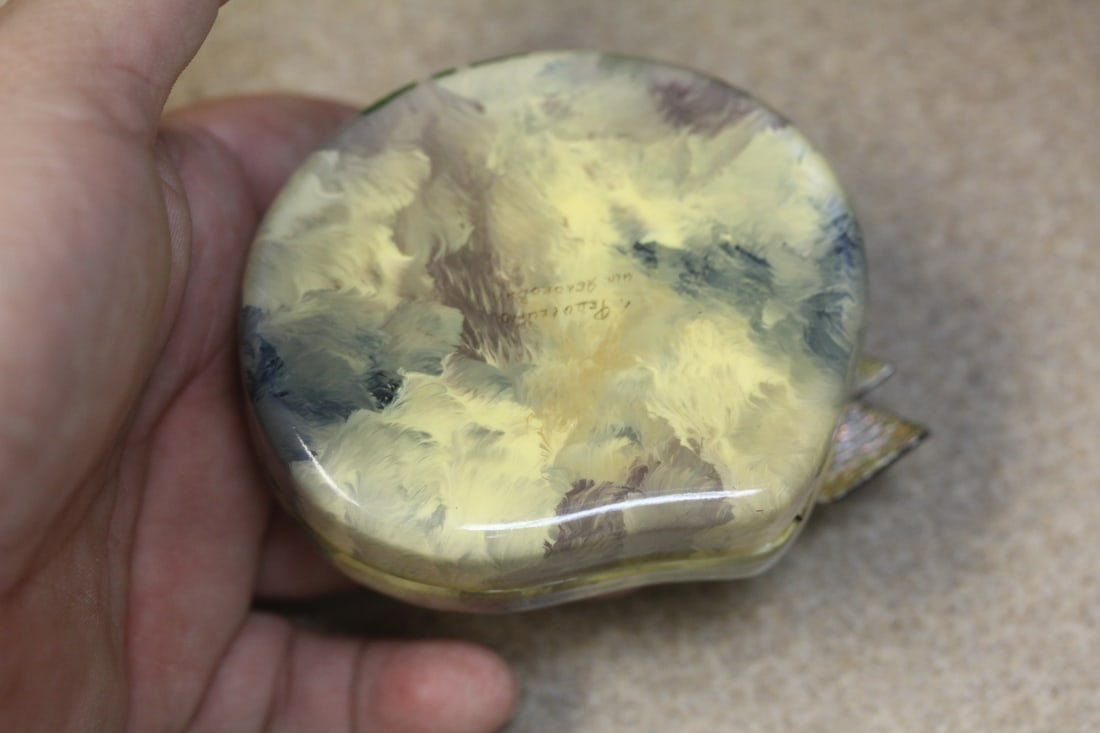 3D Lacquer Trinket Box - 3