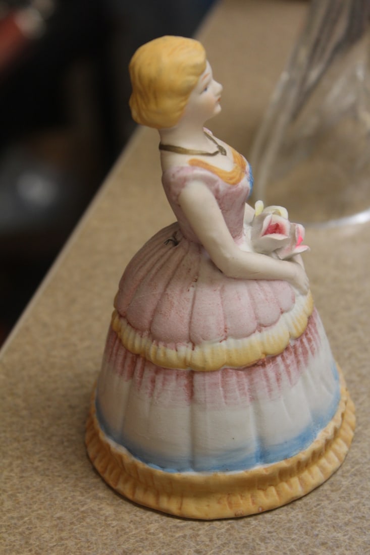 Ceramic Lady Form Bell - 4