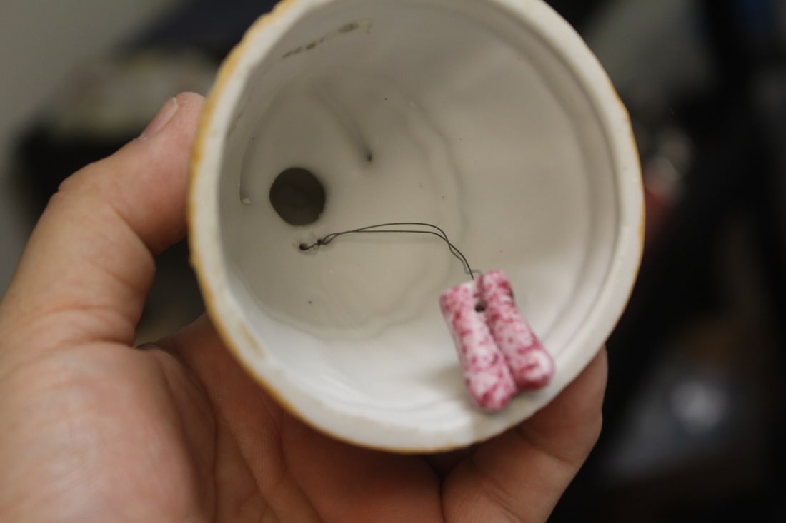 Ceramic Lady Form Bell - 5