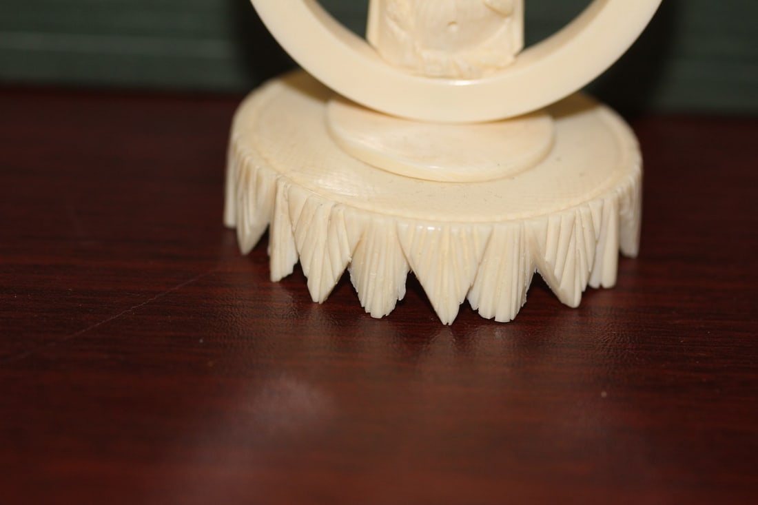 A Chinese Bone with Toothpicks - 3