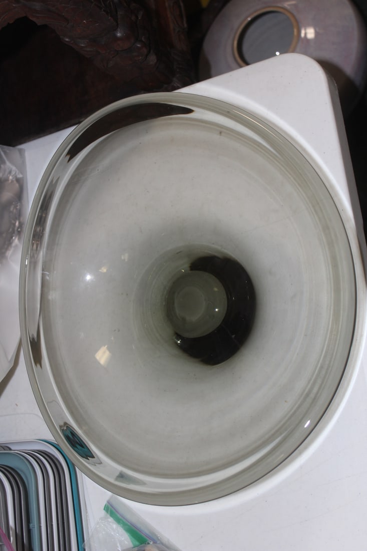 Large Orrefors Bowl: 14 7/8 inches in diameter