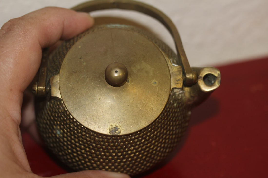 Small Brass Teapot - 4
