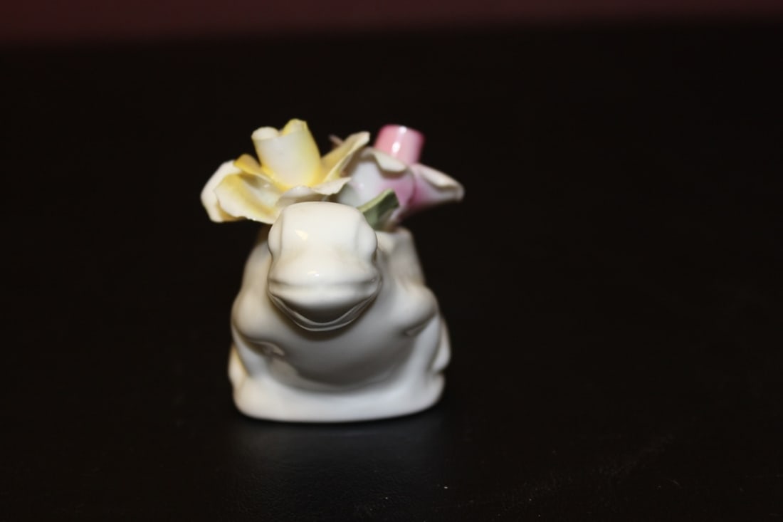 A Radnor Bone China Frog - 2