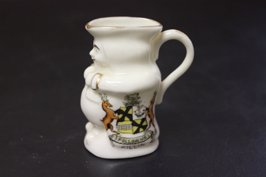 A Florentine Pitcher Miniature: 2 1/2 inches tall