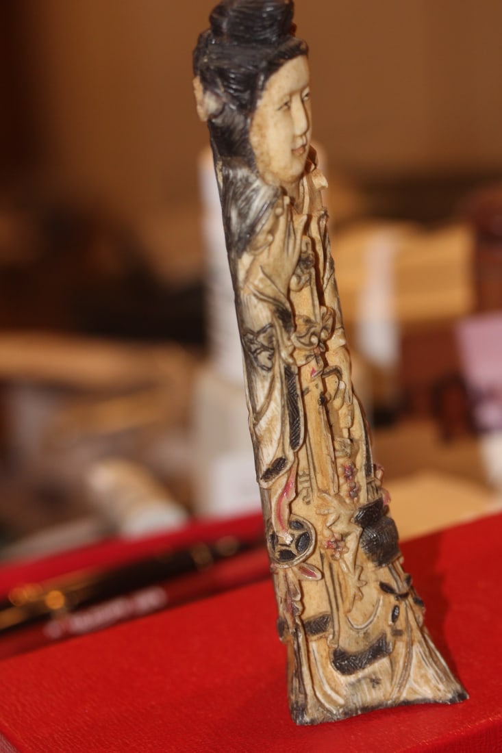 Chinese Bone Figurine - 4