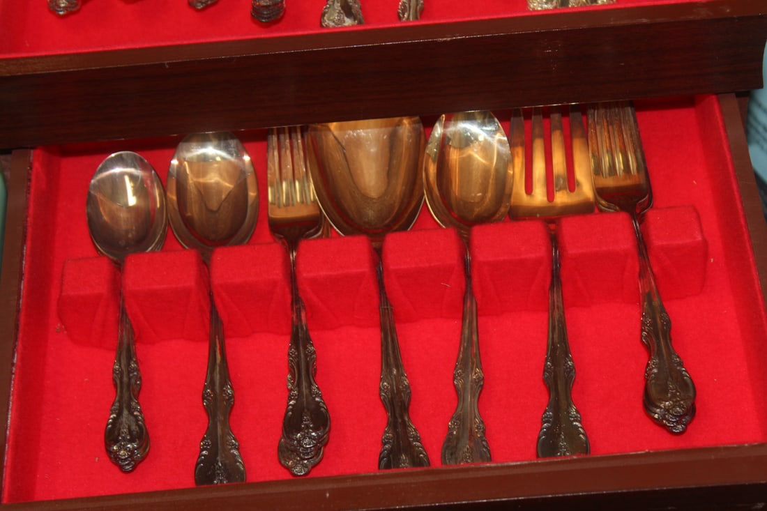 Partial Silverplate Set - 4