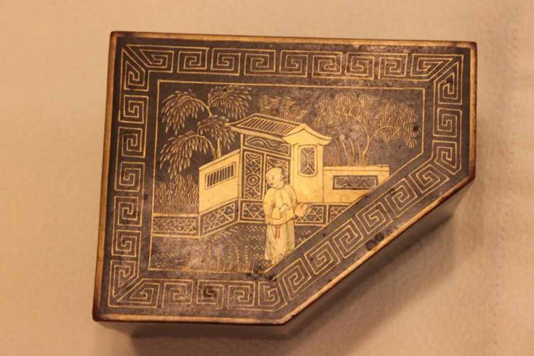 Chinese Enamel Bowl W/ Lid: Measures 6 3/4" in diameter. Most likely circa 20th century.