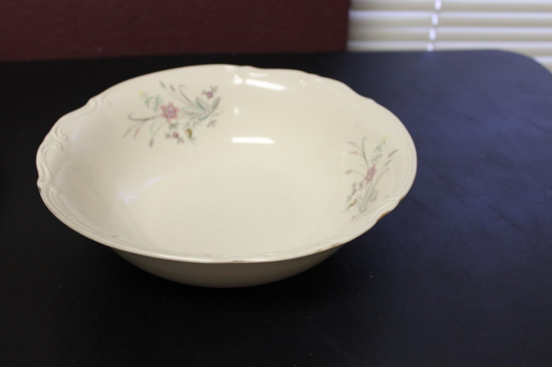 A Poland - Tulowice Bowl: 10 inches in diameter - 3 1/8 inches tall