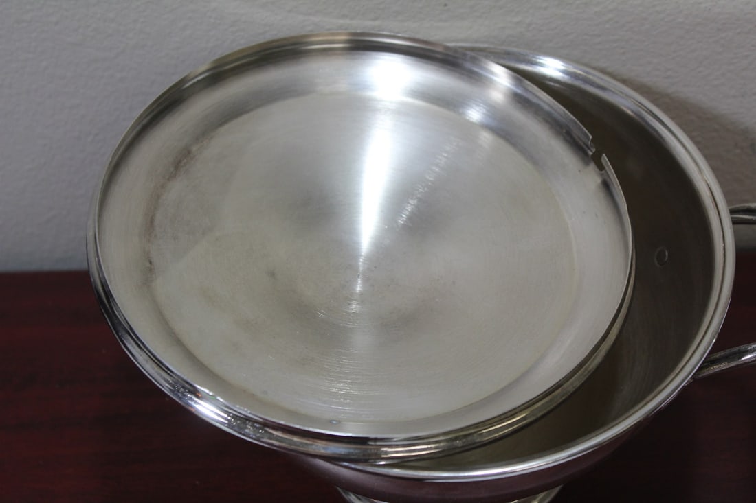 A Silverplated Container - 4