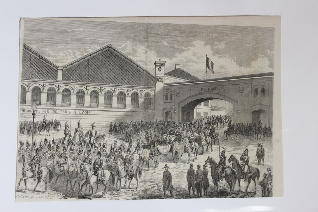 An Old Etching?: sight= 13" x 9"