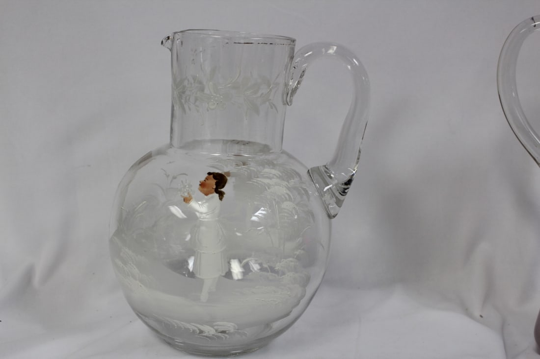 A Mary Gregory Pitcher - 2