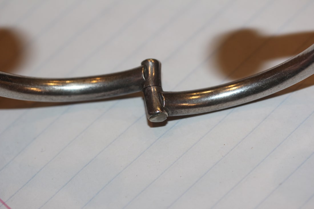 Sterling Bangle Bracelet - 3