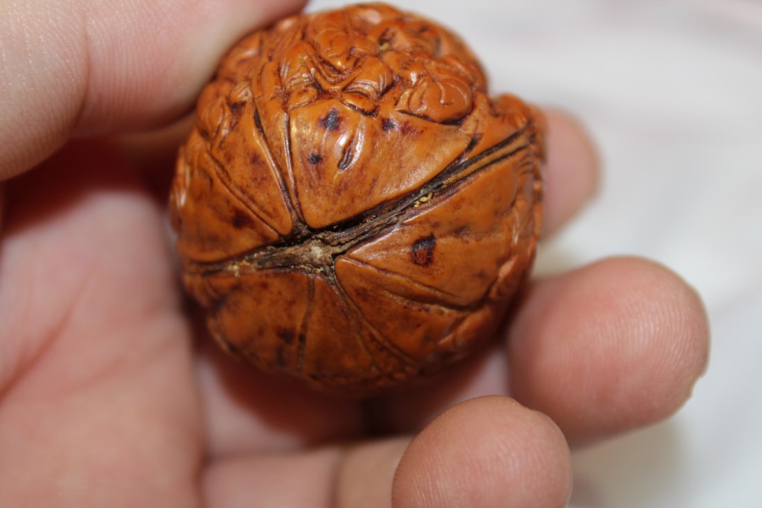 A Nicely Carved Walnut - 6