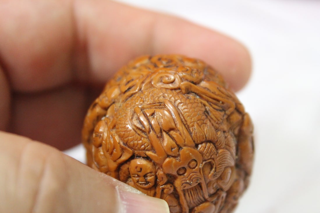 A Nicely Carved Walnut - 7