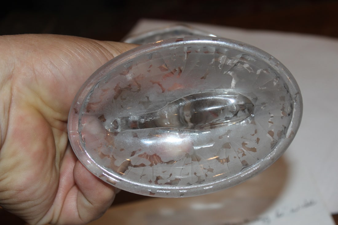 Glass Cornucopia Small Vase - 5