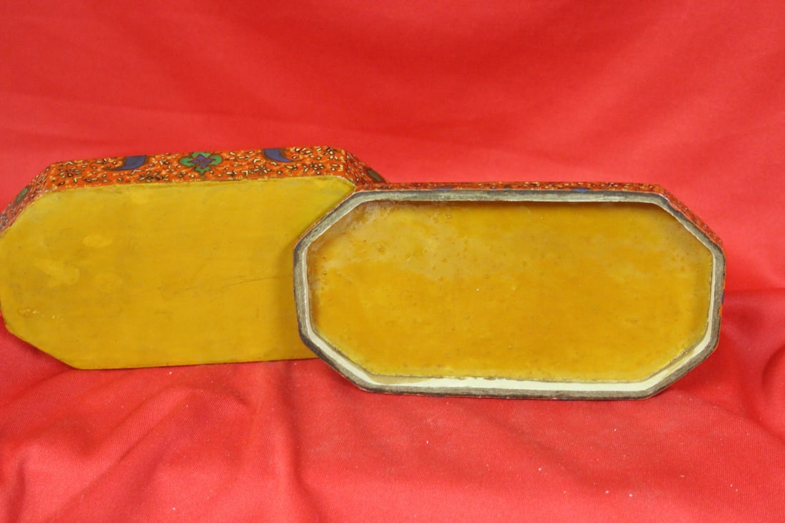 Oriental Paper Mache Box - 2