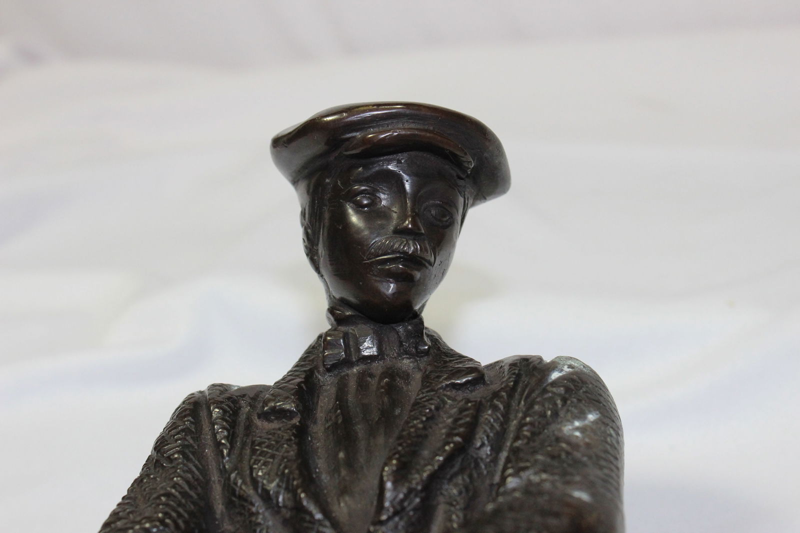 A Bronze Golfer Statue - 5