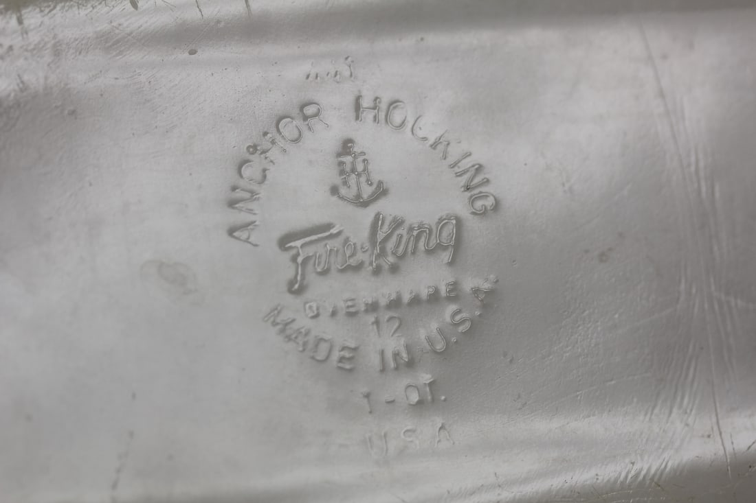 Anchor Hocking Fire King Bread or Cake Pan - 2