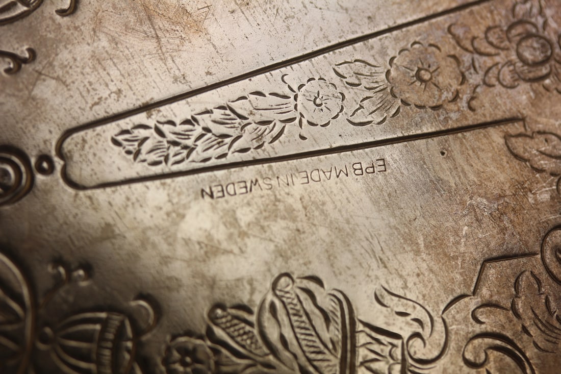 Beautiful Silverplated Trivet - 6