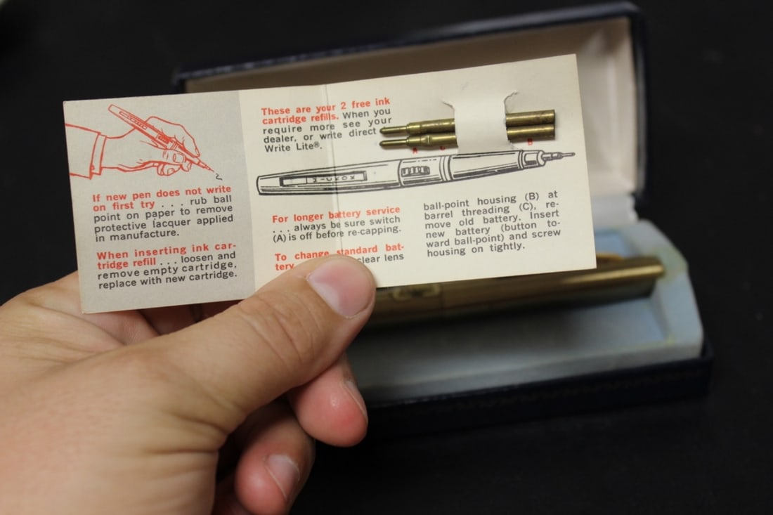A Vintage Write Lite Pen - 7