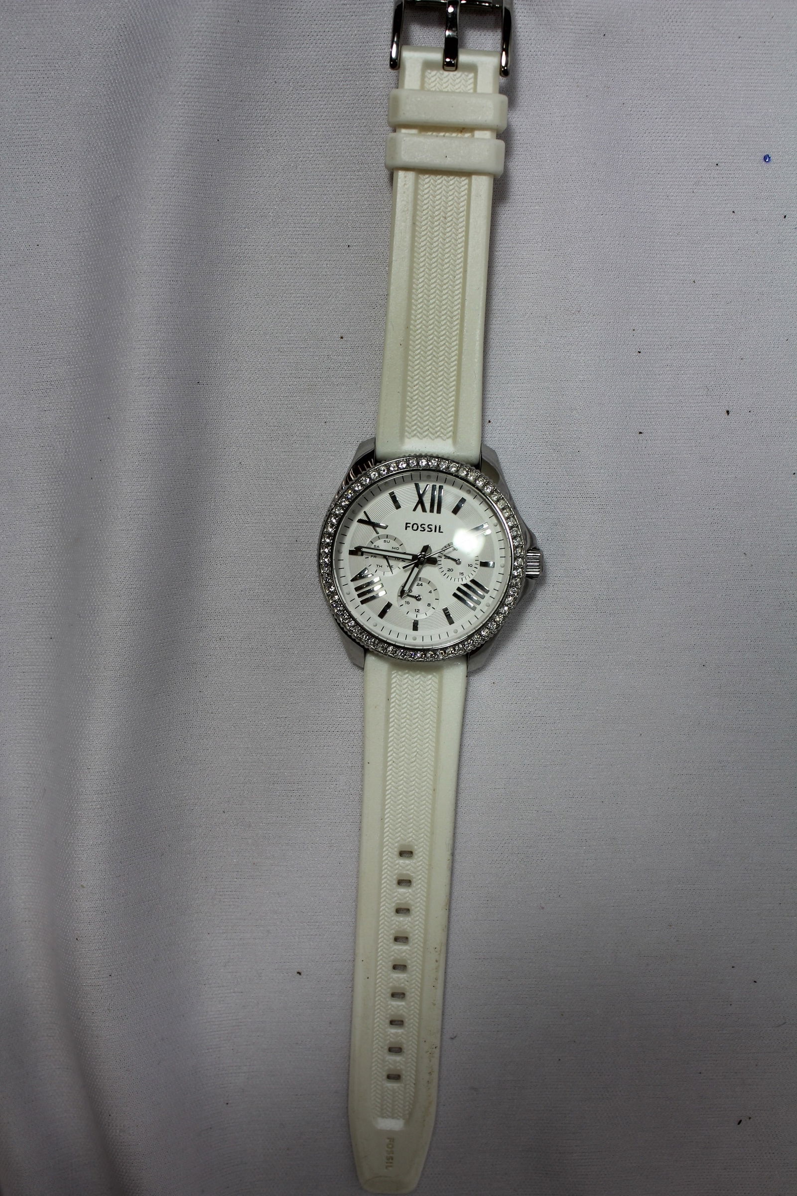 A Fossil Wrist Watch: working