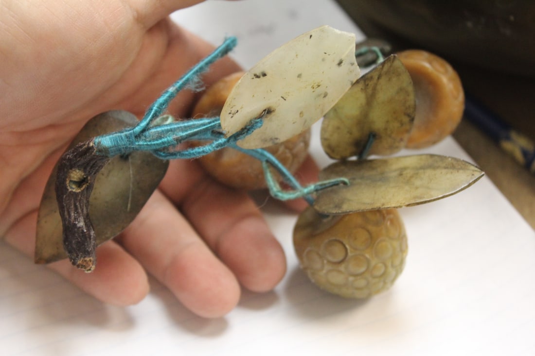 Jade/Stone Chinese Fruit - 4