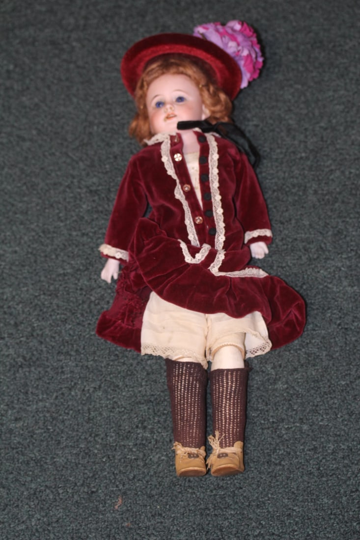 1894 Armand Marseille Doll: 16" tall