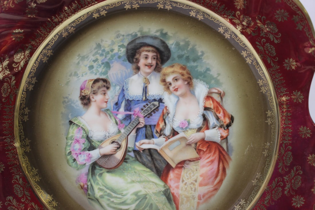 A German Two-Handle Plate - 6