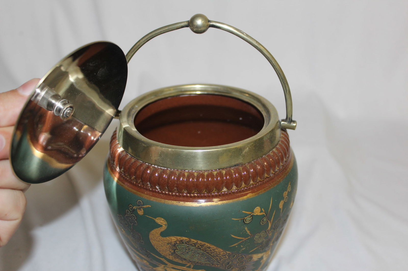 A Signed Ceramic Jar - 5