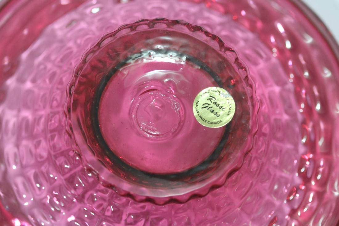 A Ruby or Cranberry Red Bowl - 5