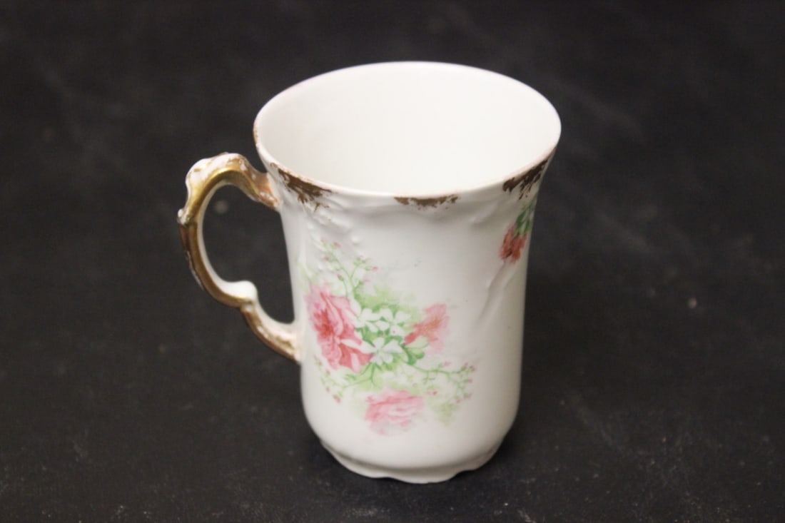 A Limoge Cup: 3 inches tall