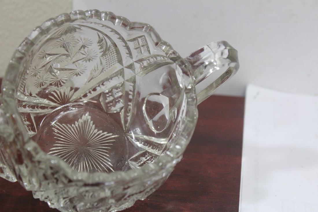 A Glass Sugar Container - 2