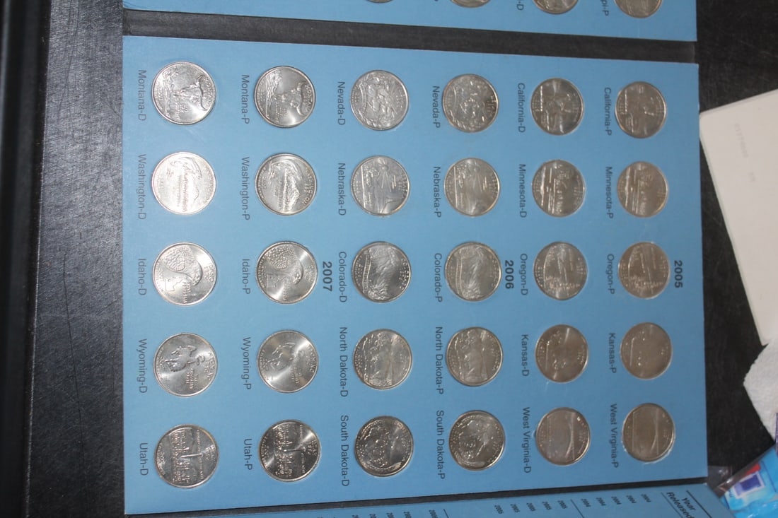Fifty State Commemorative Quarter Folder - 4