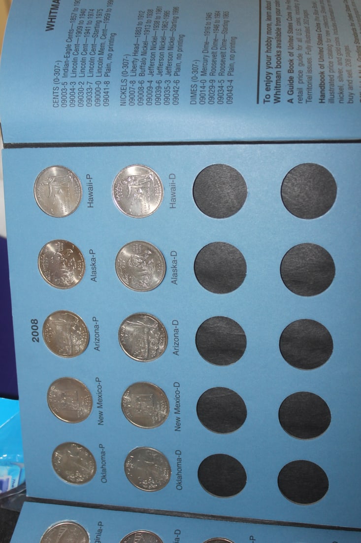 Fifty State Commemorative Quarter Folder - 5