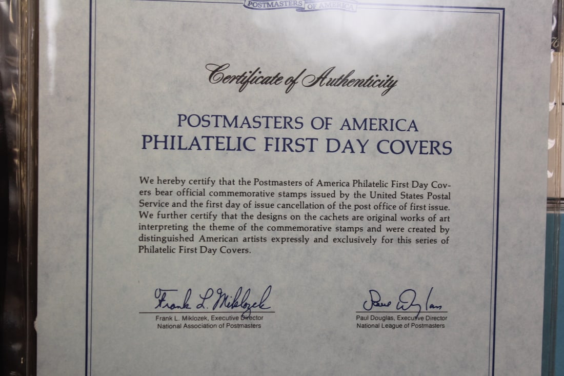 Book of First Day Covers: as shown