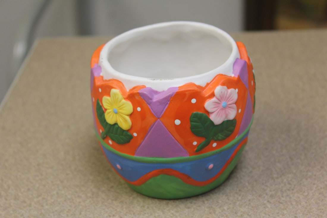 Decorative Ceramic Planter - 2