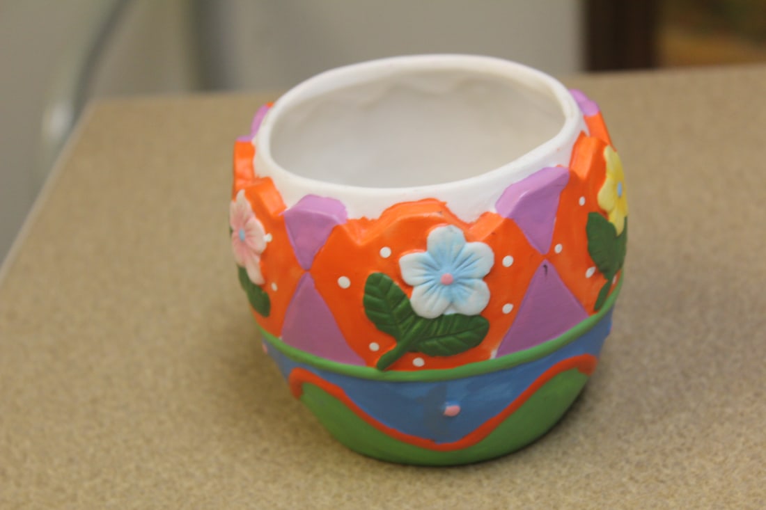 Decorative Ceramic Planter - 3