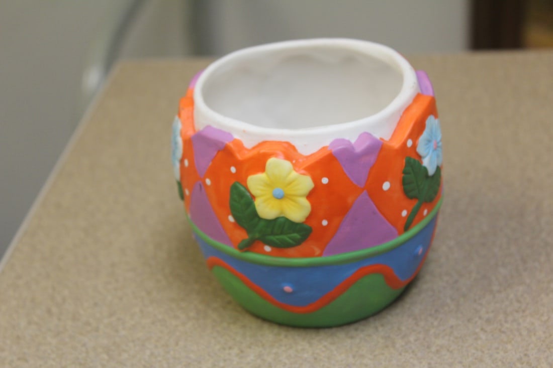 Decorative Ceramic Planter - 4