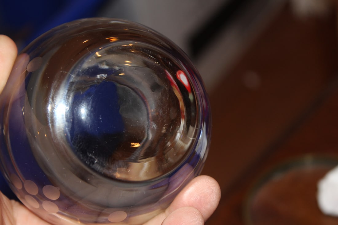 Etched Glass Container - 4