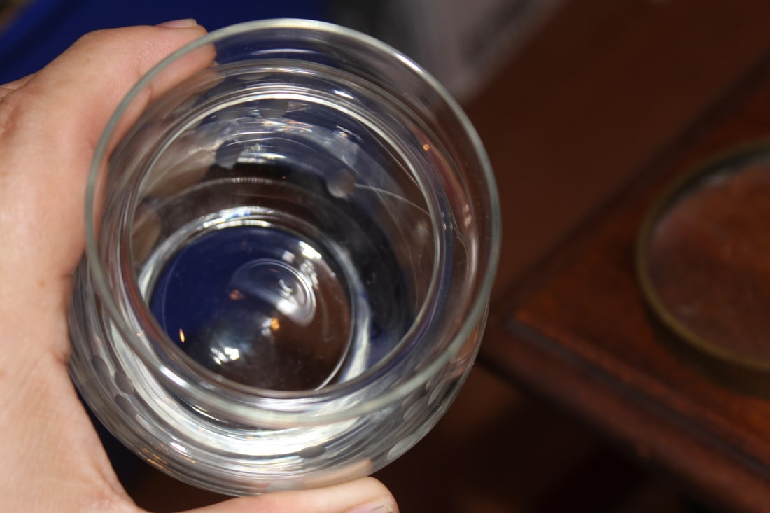 Etched Glass Container - 5